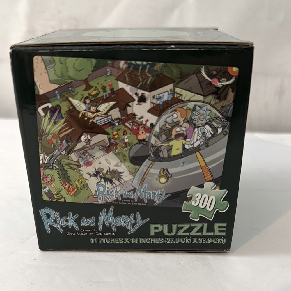 Rick and Morty 300-Piece Puzzle From Loot Crate